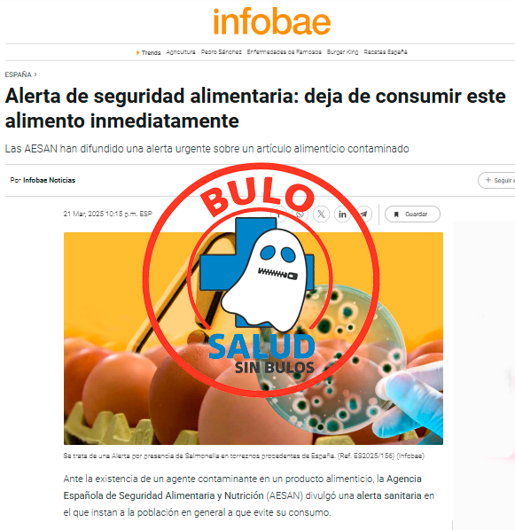 alerta alimentaria sensacionalista